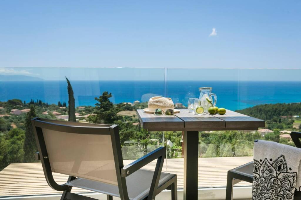 Color Villas-New Villa Green At Trapezaki With Private Pool Muszáta Kültér fotó